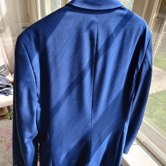 Bar III Cobalt Blue 2-piece Suit, Slim Fit, 40L - Picture 2 of 7